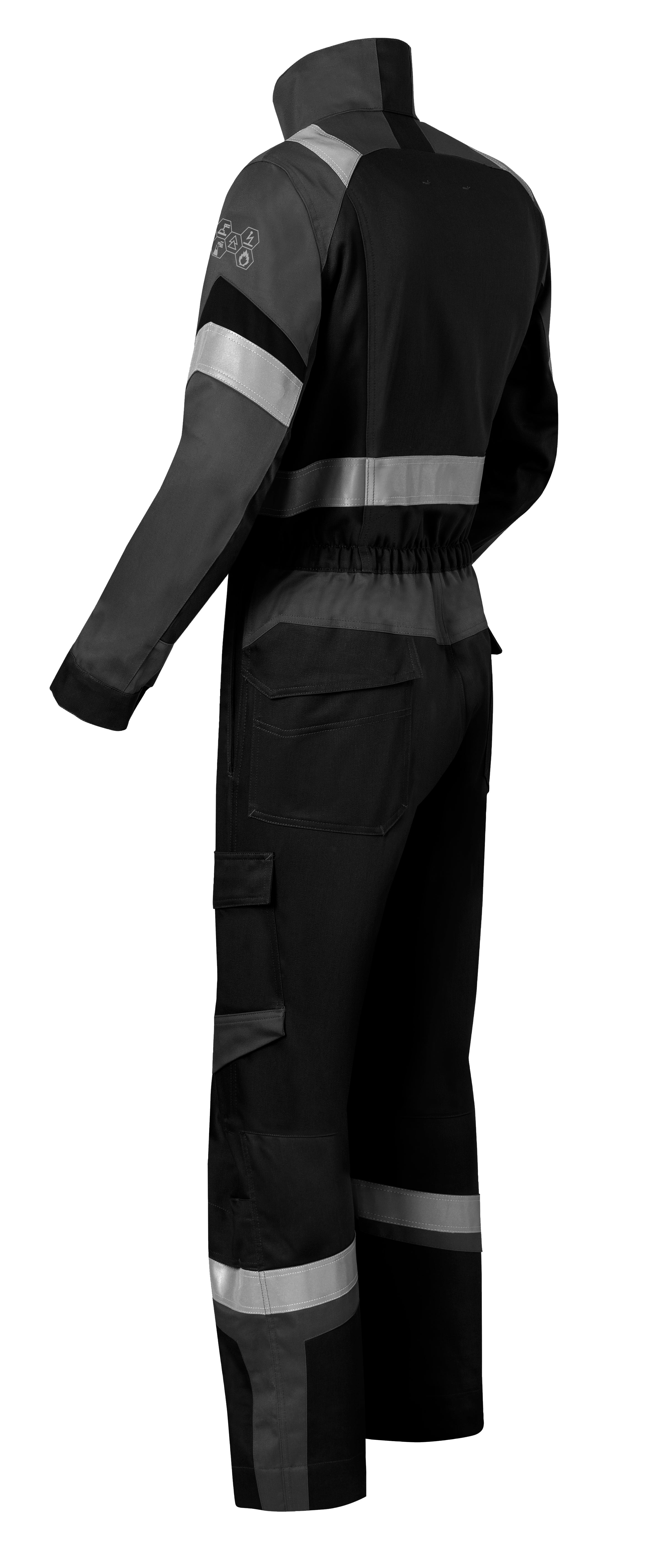 Coverall HAVEP® 5-Safety Image+ - black/charcoal