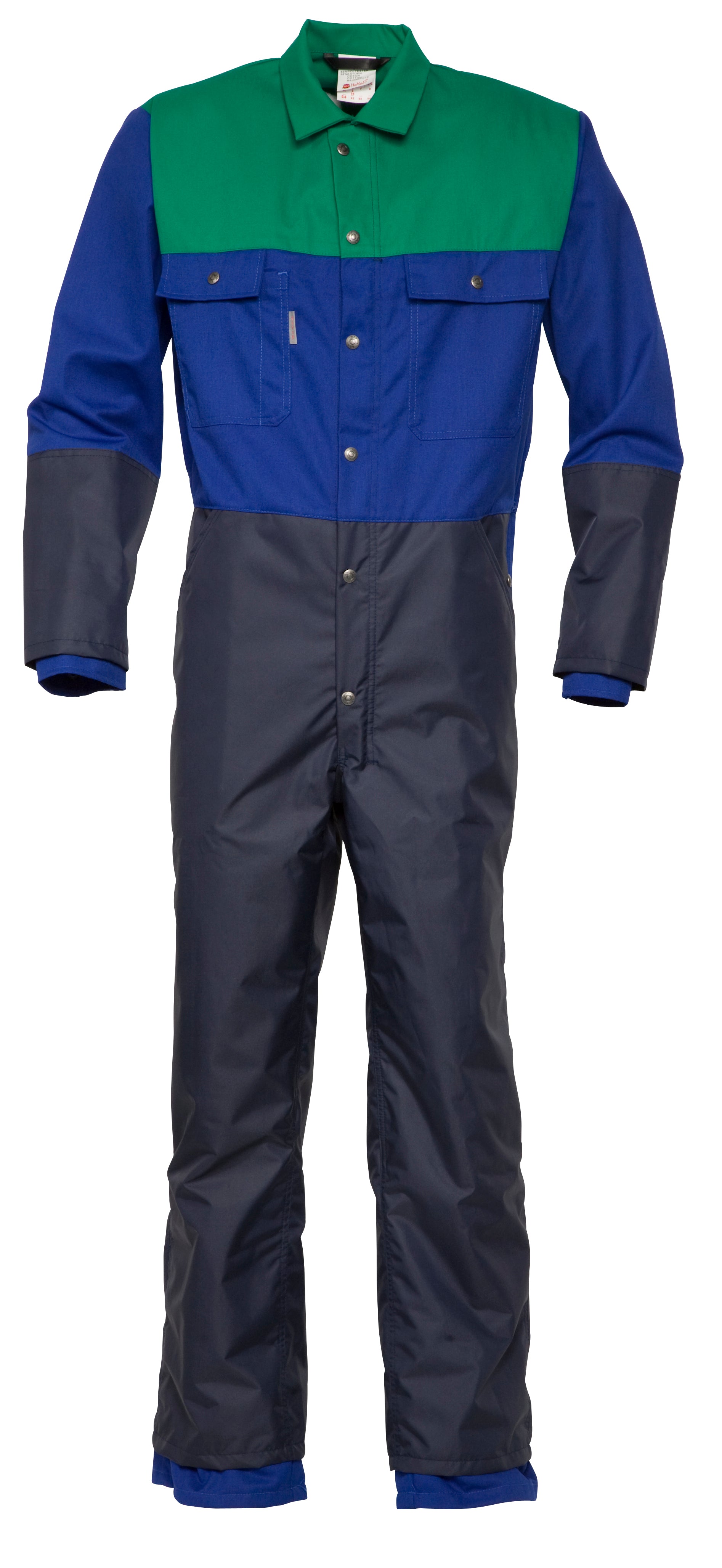 Coverall HAVEP® Basic - cornblue/apple grn/dark denim