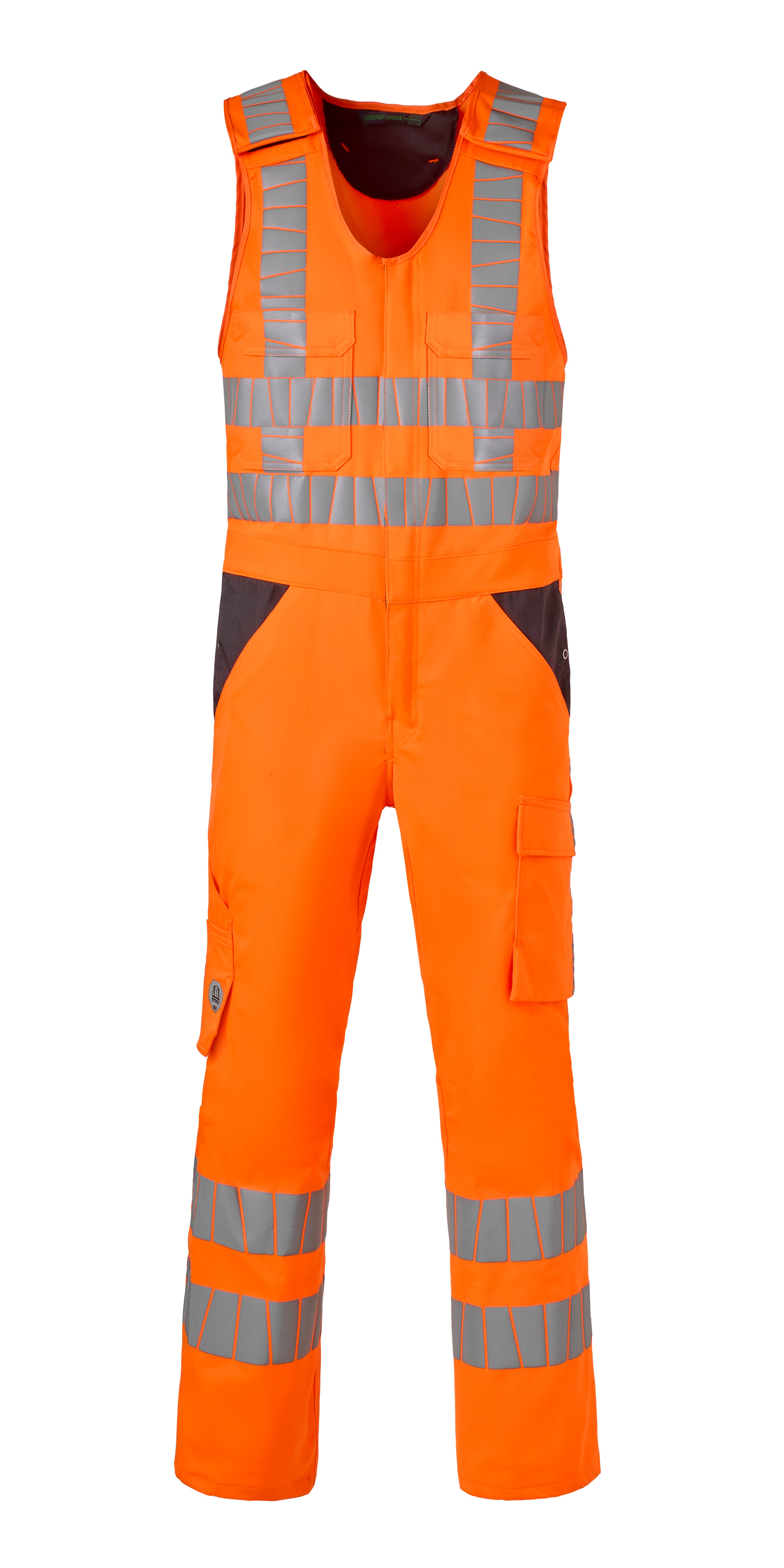 Body Trousers Stretch HAVEP® RWS+ - high vis orange/charcoal