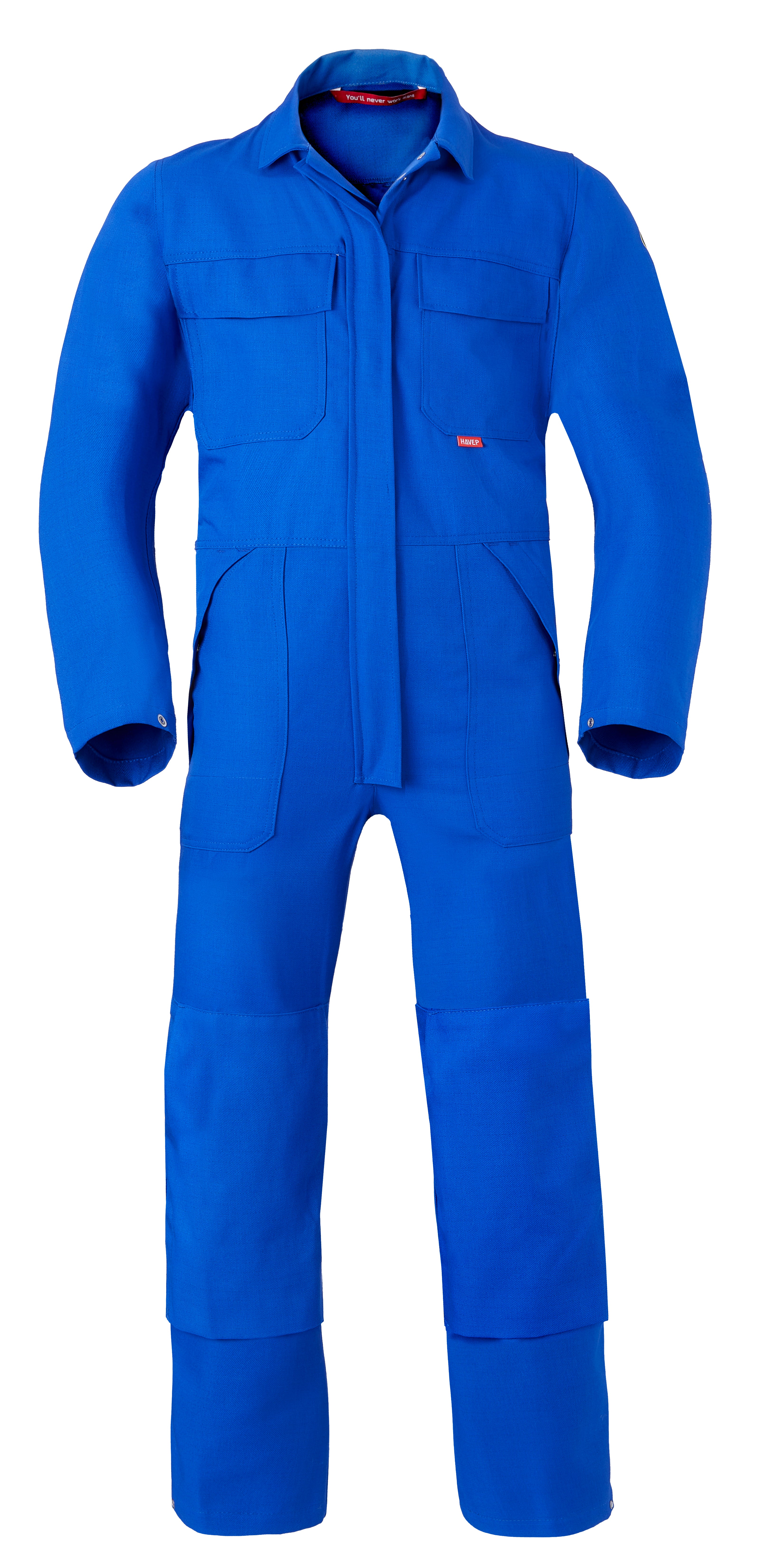 Coverall Kneepocket HAVEP® Force - cornblue