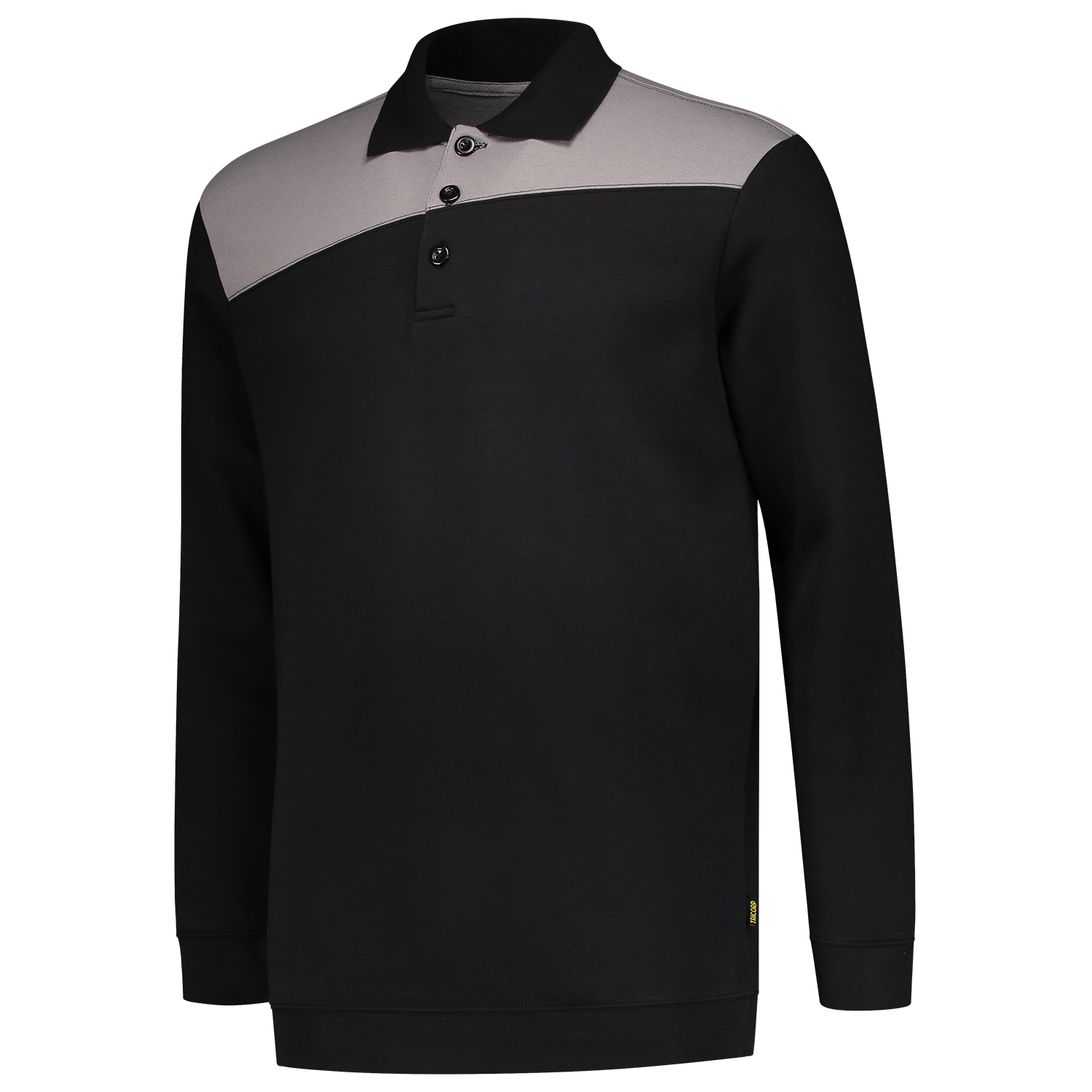 Polo Sweater Bicolor Seams