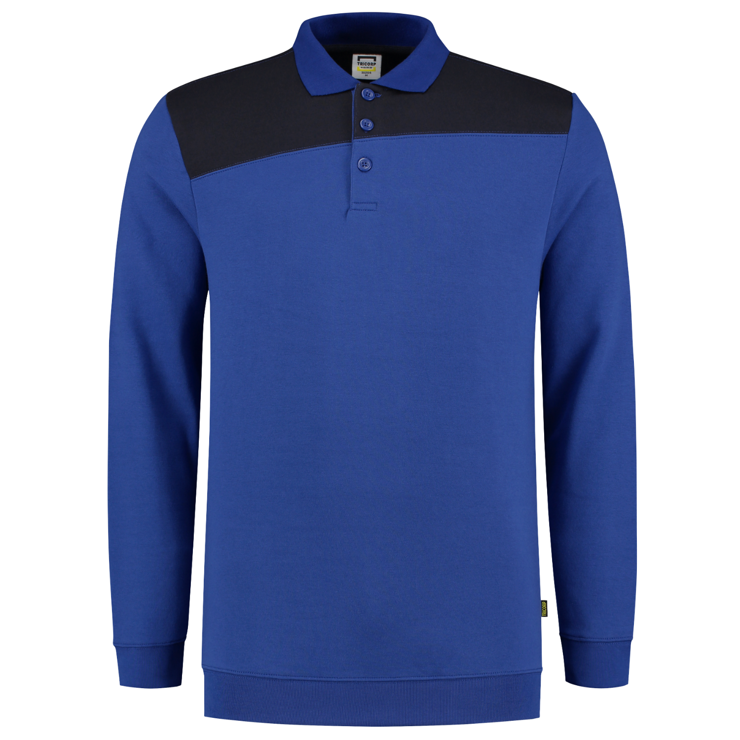 Polo Sweater Bicolor Seams