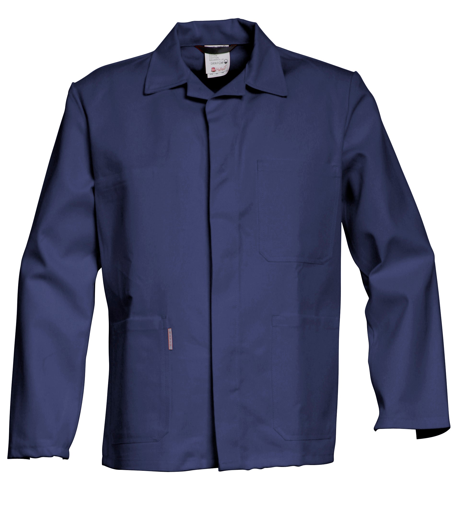 Work Jacket Snap button HAVEP® Basic - navy