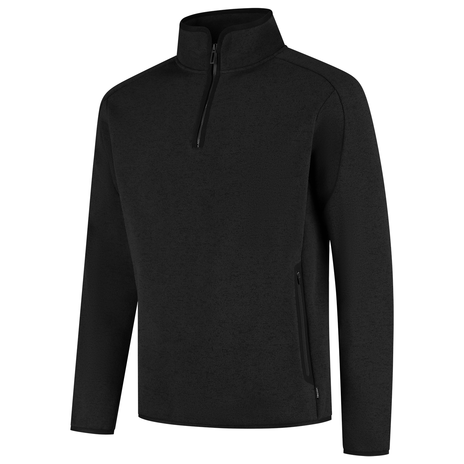 Knitted Fleece Jacket 1/4 Zip Redefined