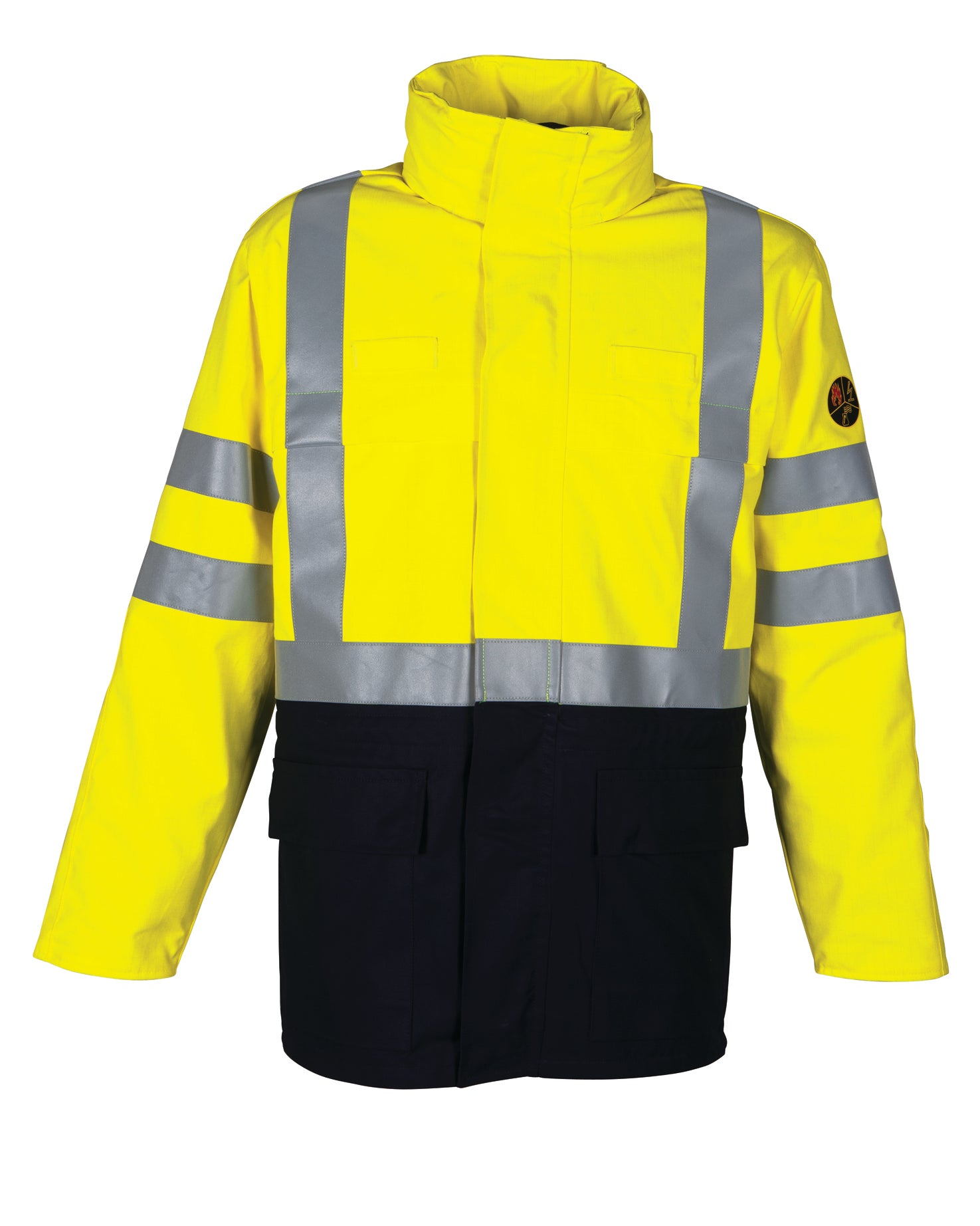 Parka HAVEP® Multi Protector - dark navy/high vis yellow