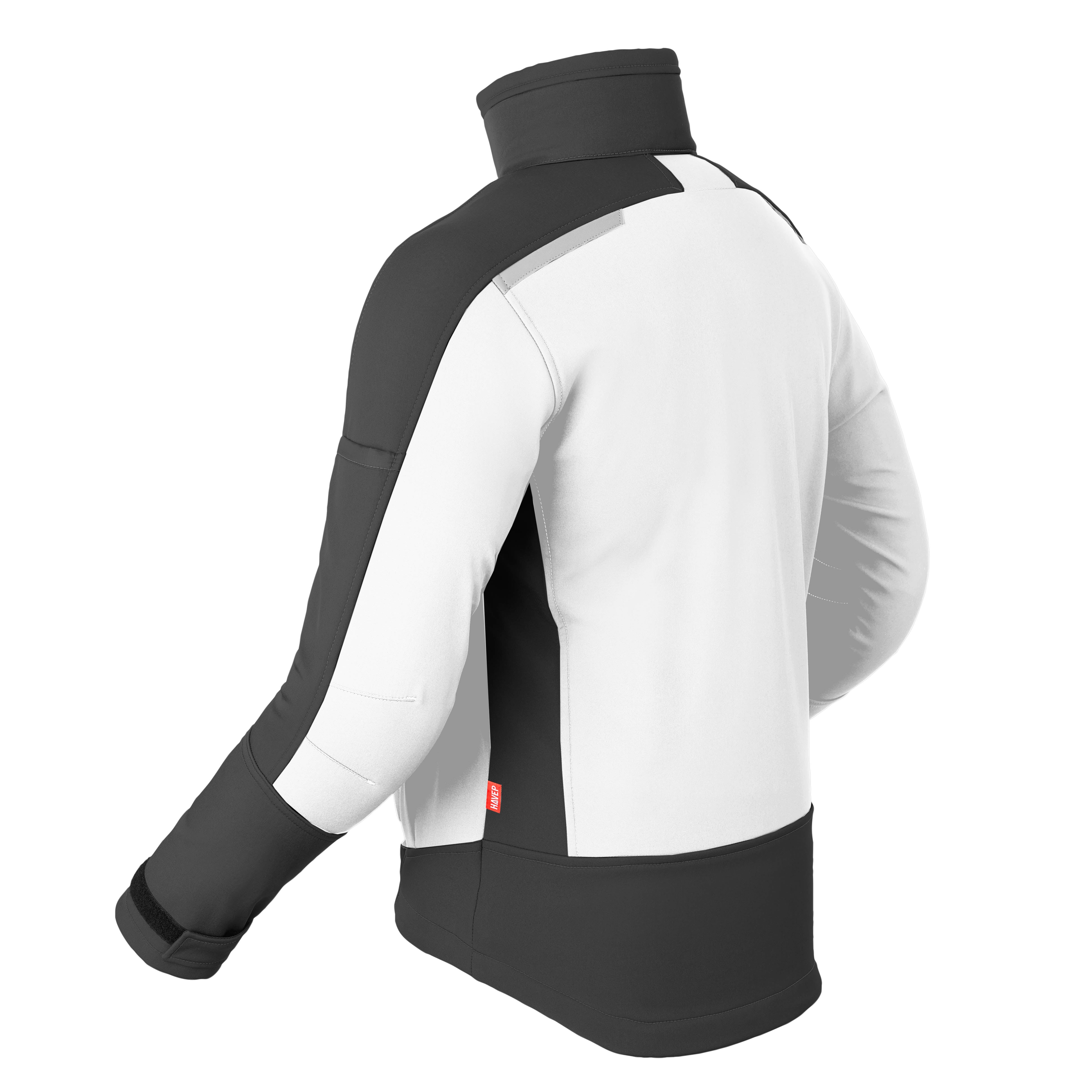 Softshell Jacket HAVEP® Attitude - white/charcoal