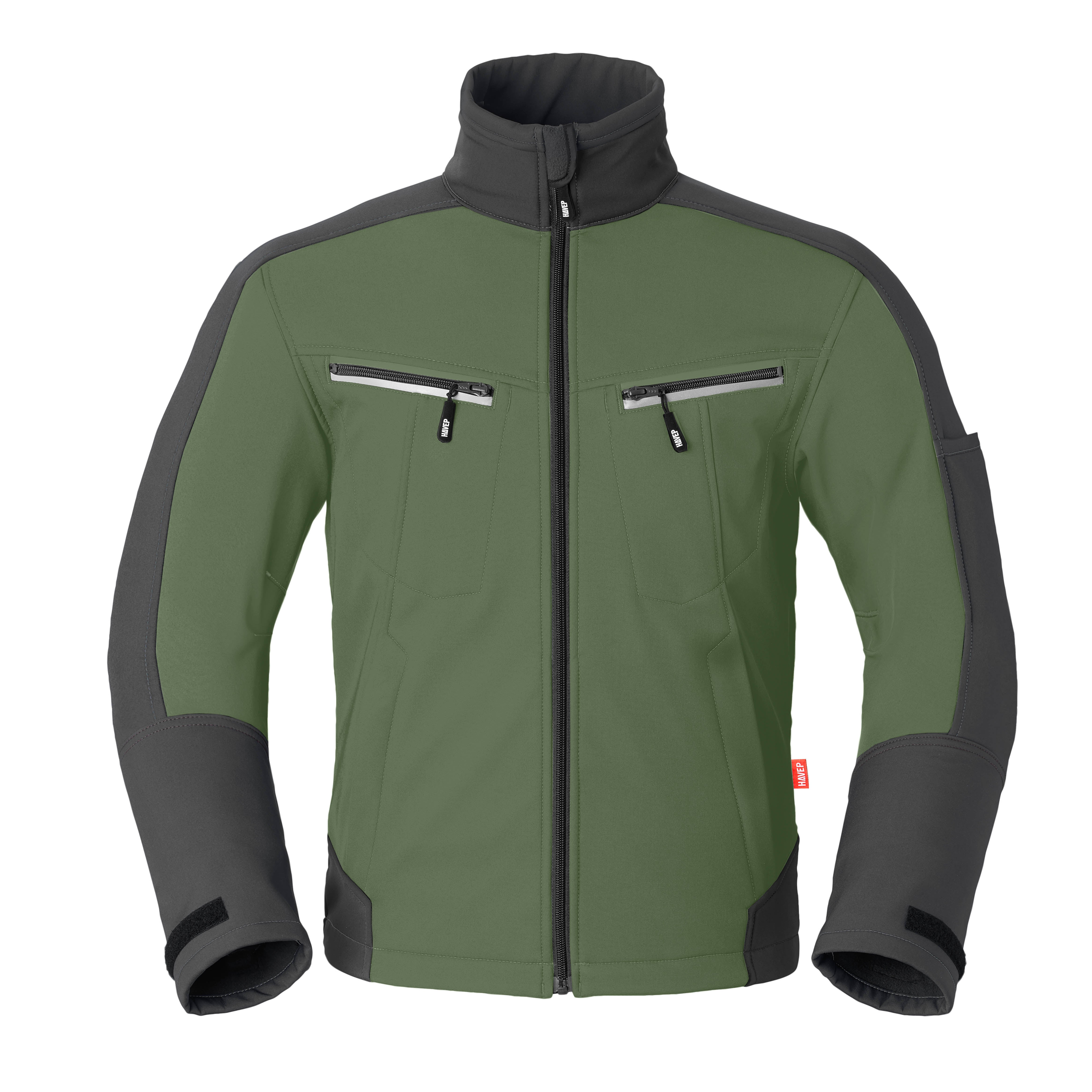 Softshell Jacket HAVEP® Attitude - forestry green/charcoal