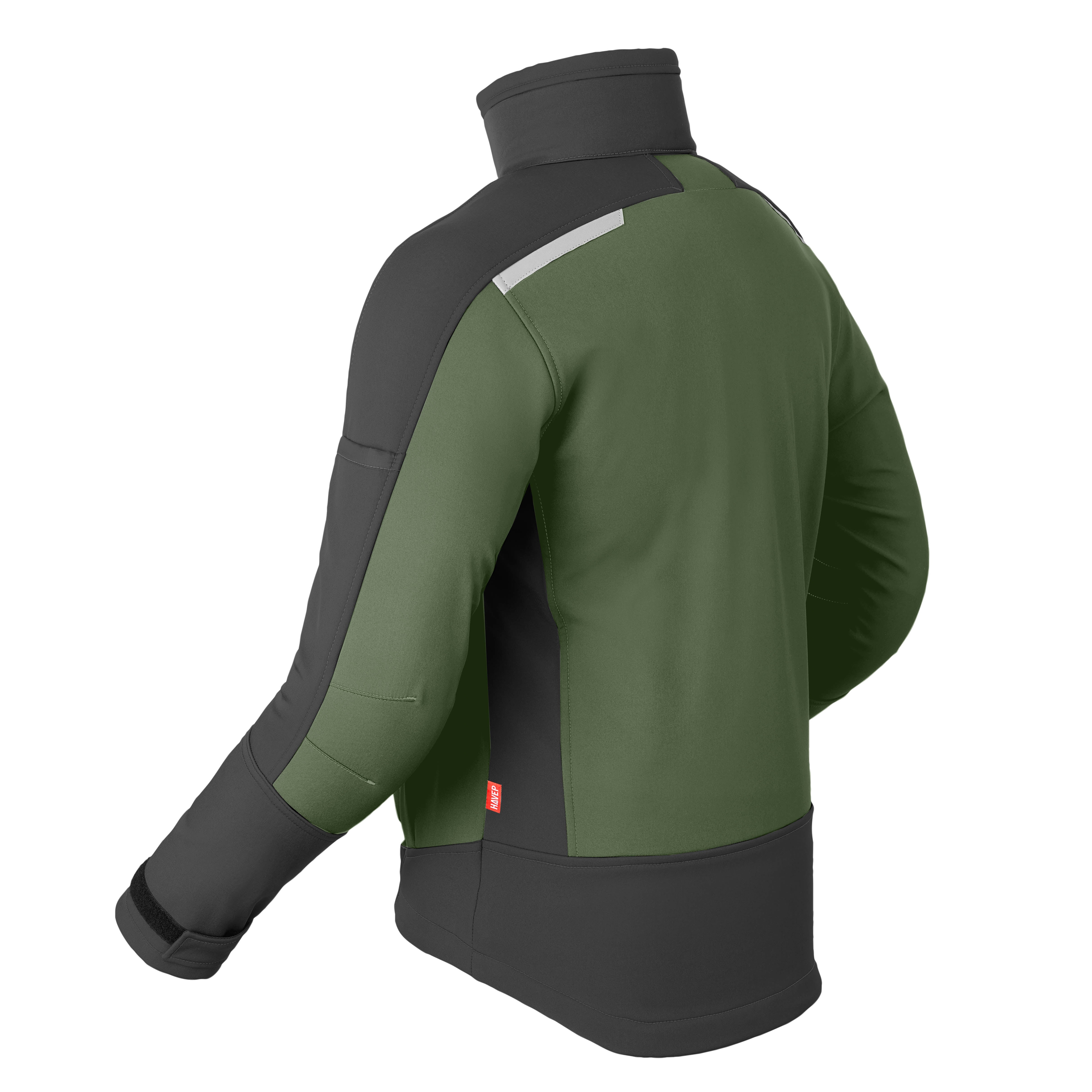 Softshell Jacket HAVEP® Attitude - forestry green/charcoal