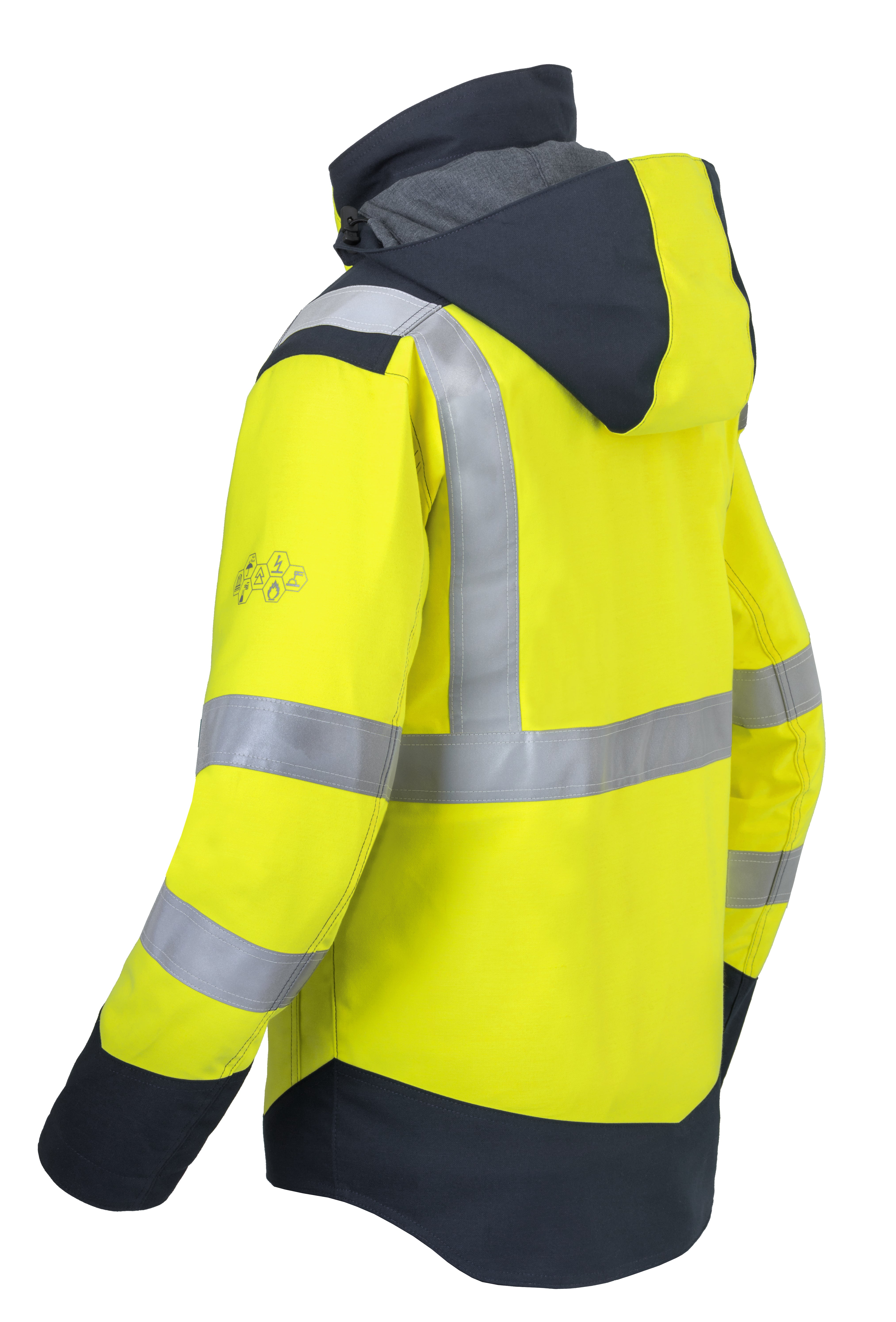 Parka HAVEP® Multi Shield - high vis yellow/dark navy