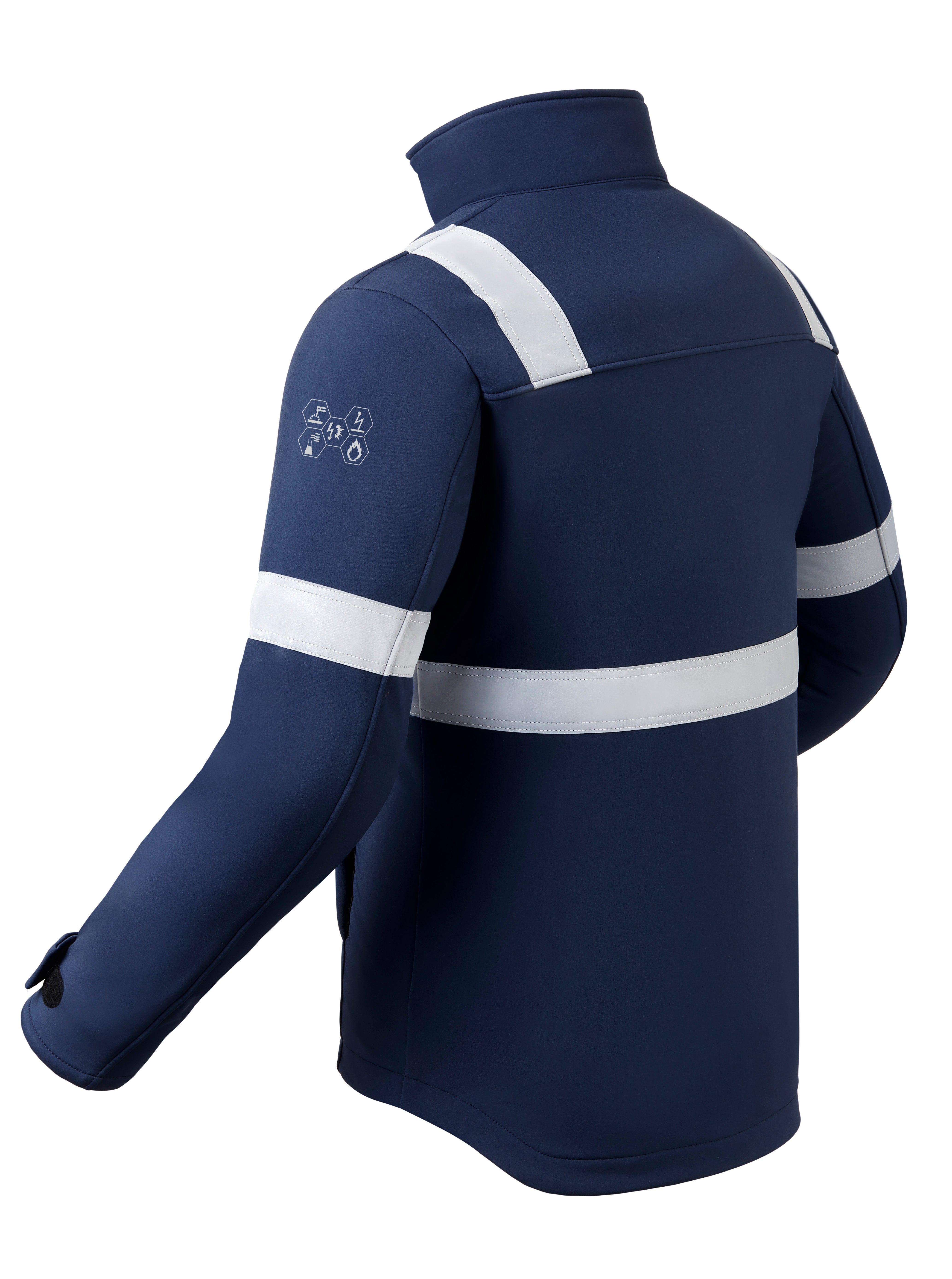 Softshell Jacket HAVEP® 5-Safety - navy