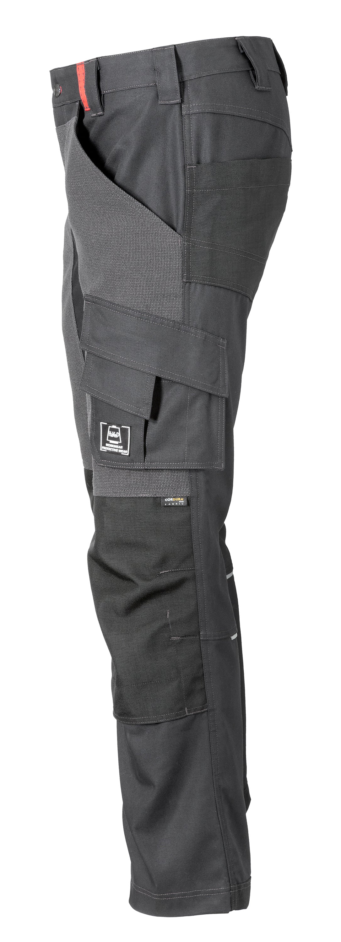 Work Trousers + Kevlar HAVEP® Basic - black/graphite
