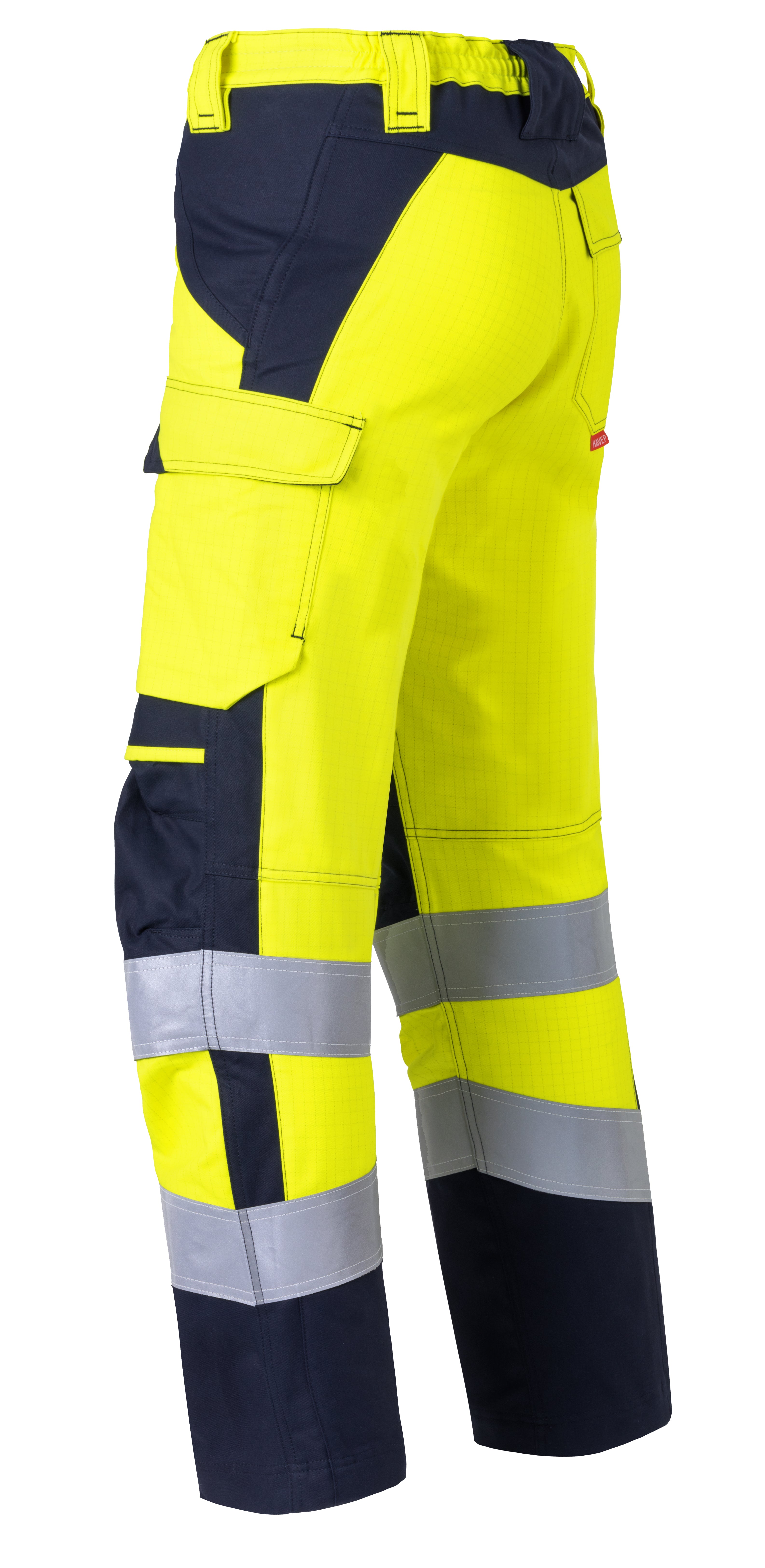 Work Trousers HAVEP® Multi Shield - high vis yellow/dark navy