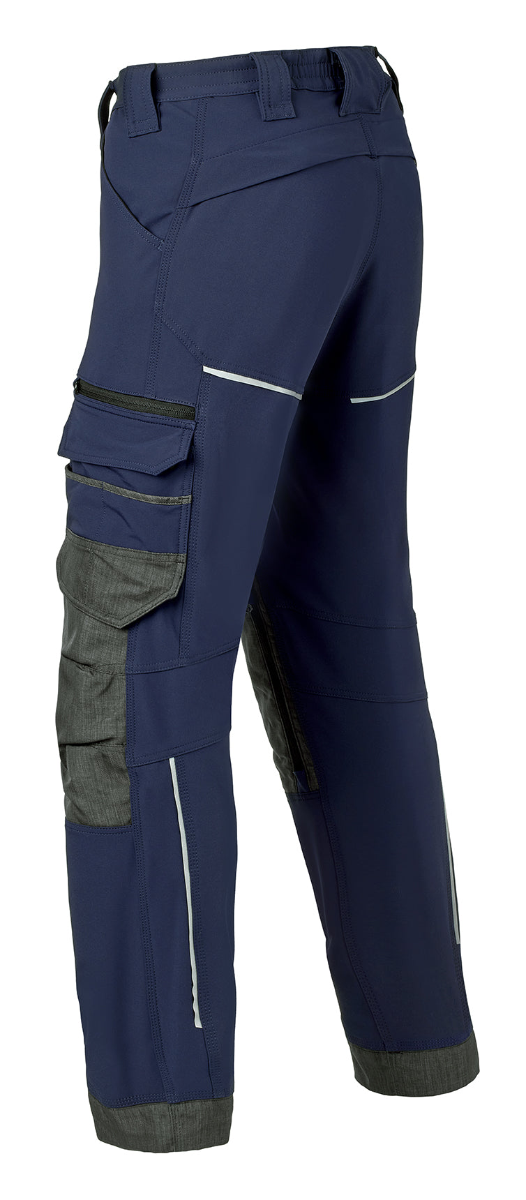 Work Trousers Stretch HAVEP® Attitude - indigo blue/charcoal