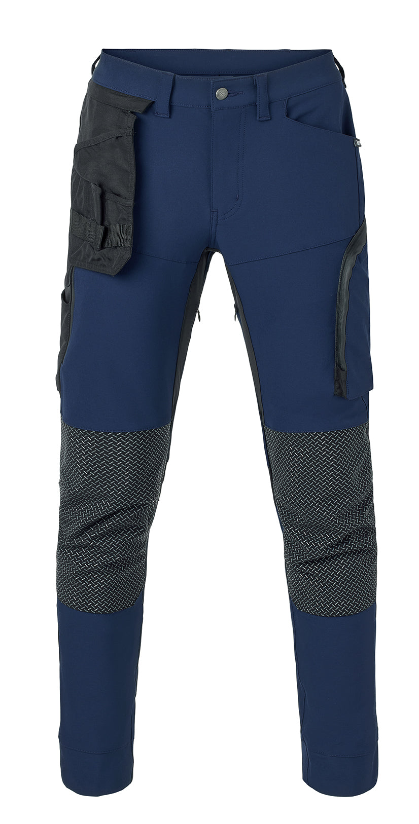 Work Trousers Kneepocket HAVEP® Revolve - blue shadow/black