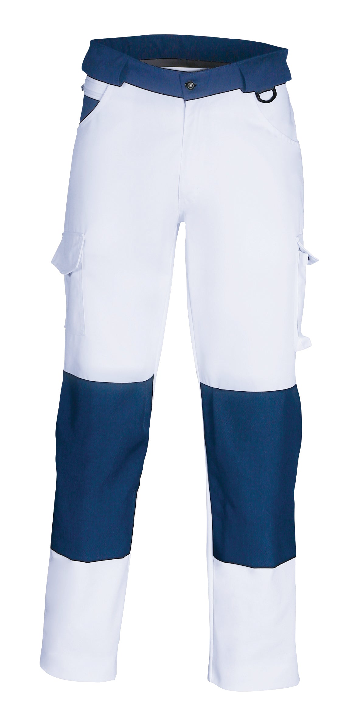 Work Trousers Kneepocket HAVEP® Basic - white/navy