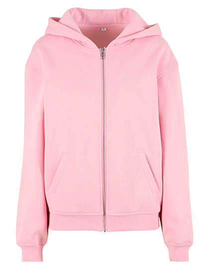 Ladies Loose Fit Zip Hoody L-Shop