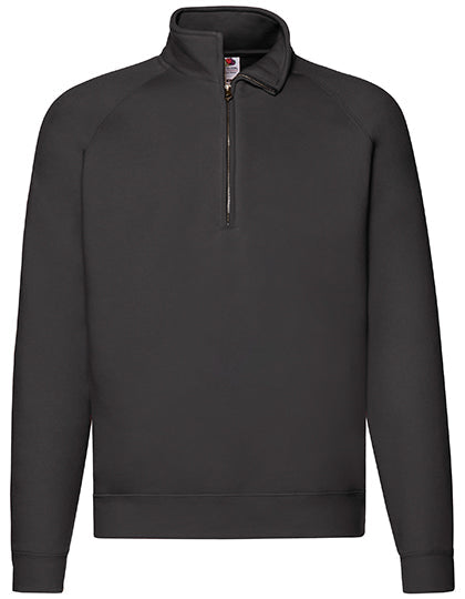 Premium Zip Neck Raglan Sweat L-Shop