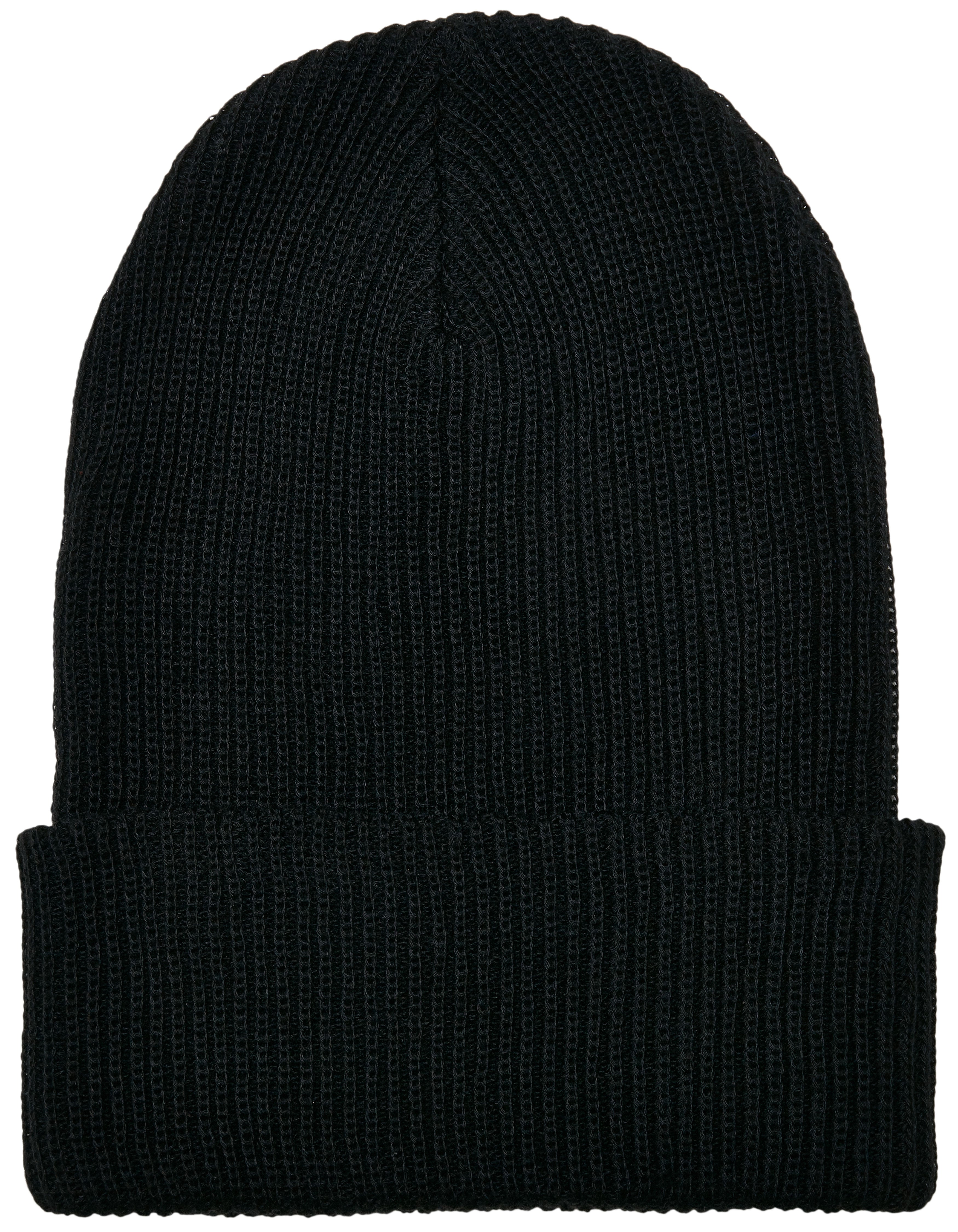 Recycled Yarn Ribbed Knit Beanie L-Shop