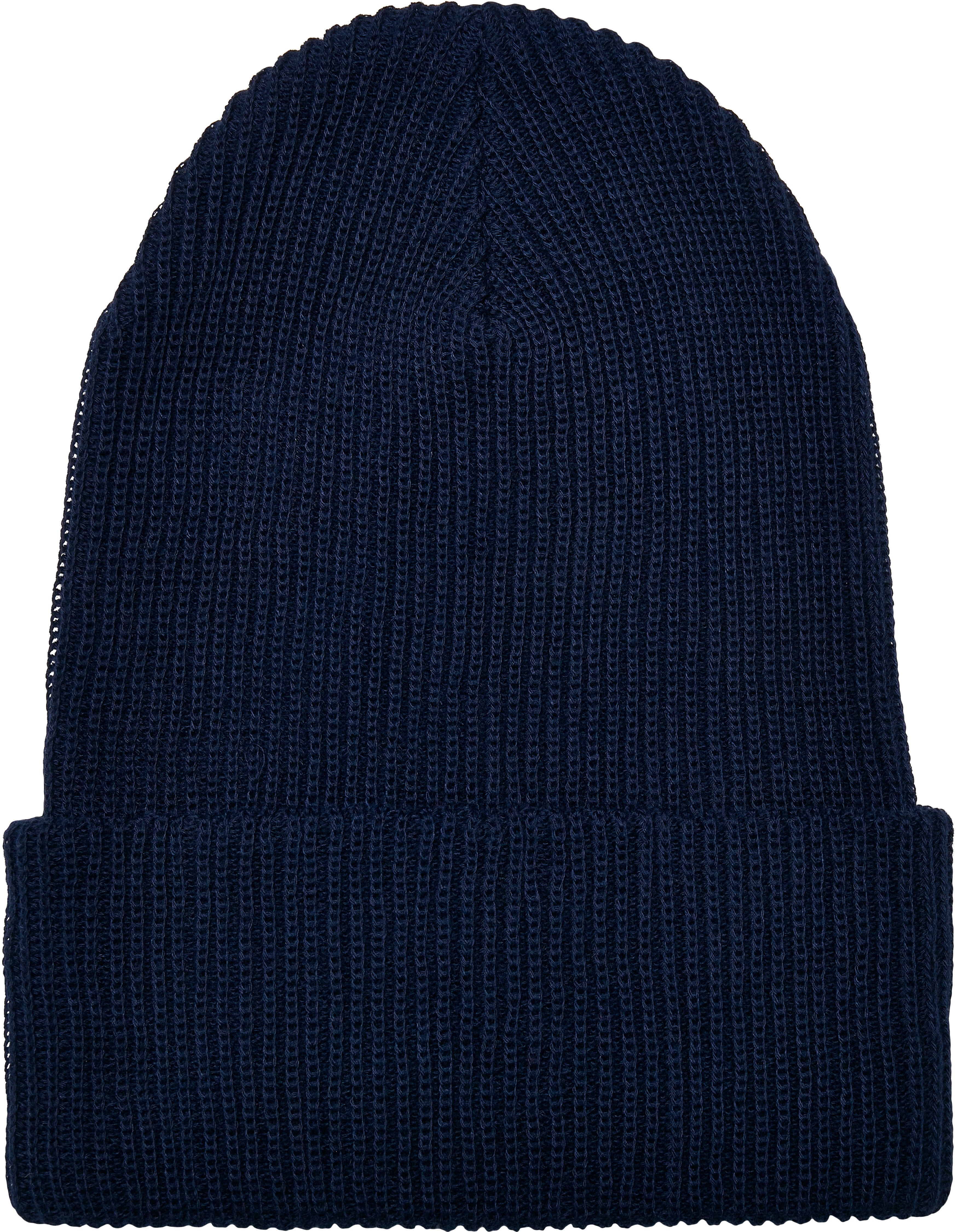Recycled Yarn Ribbed Knit Beanie L-Shop