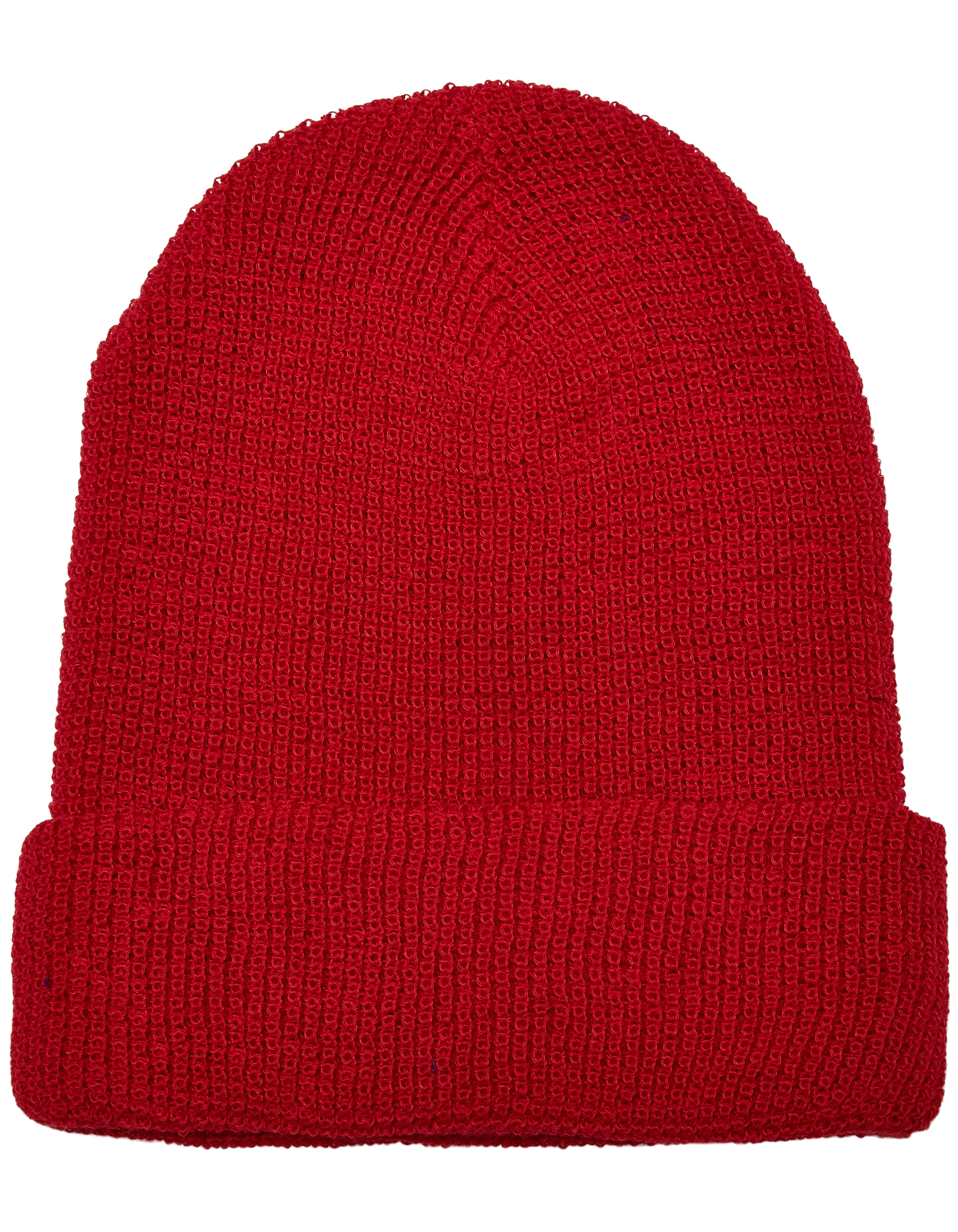 Recycled Yarn Waffle Knit Beanie L-Shop