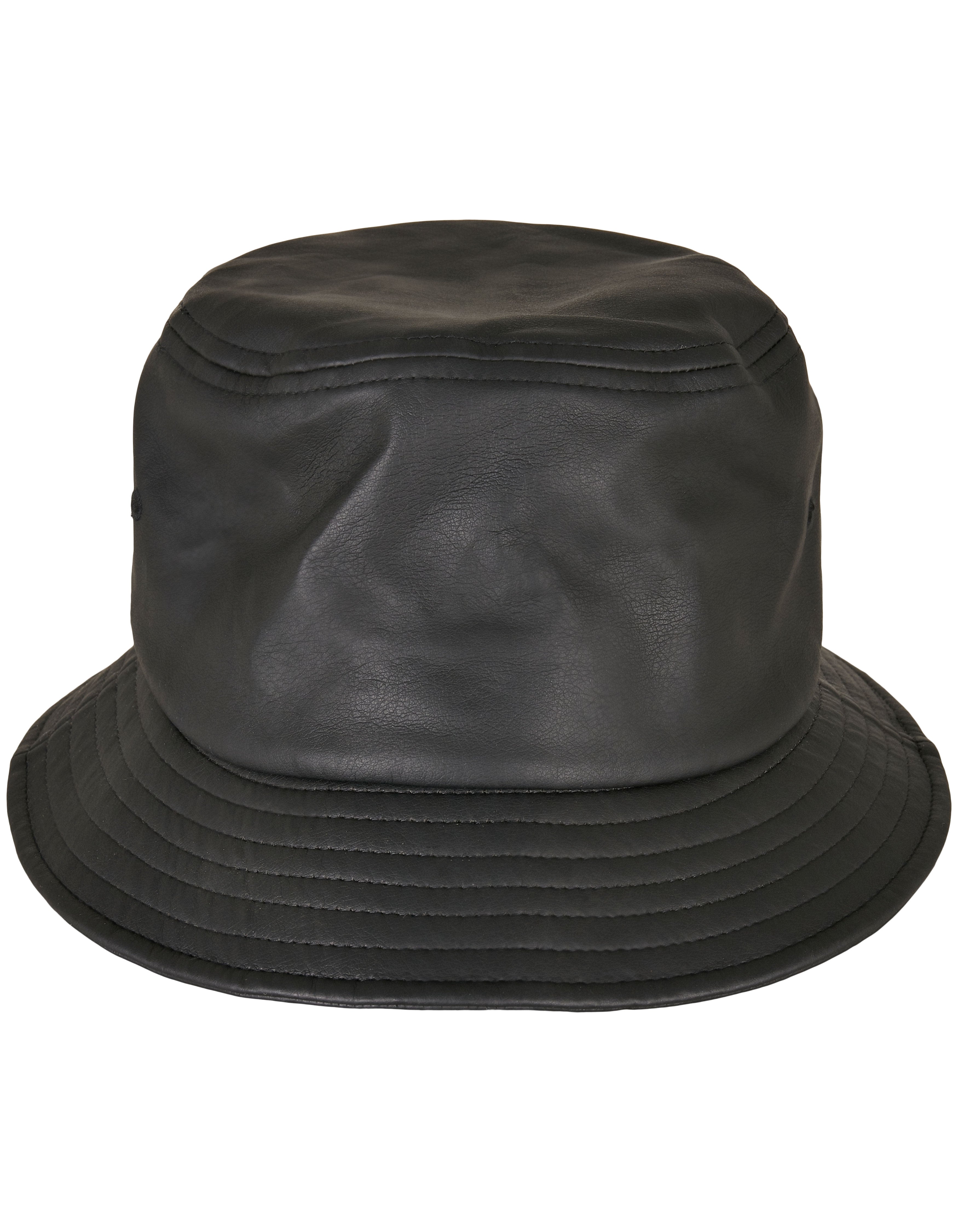 Imitation Leather Bucket Hat L-Shop