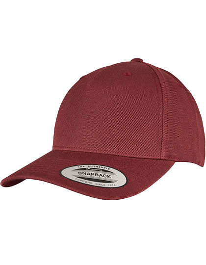 YP Classics 5-Panel Premium Curved Visor Snapback Cap L-Shop