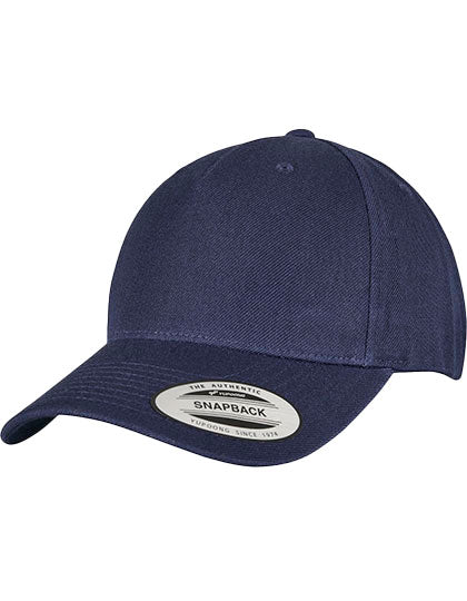 YP Classics 5-Panel Premium Curved Visor Snapback Cap L-Shop
