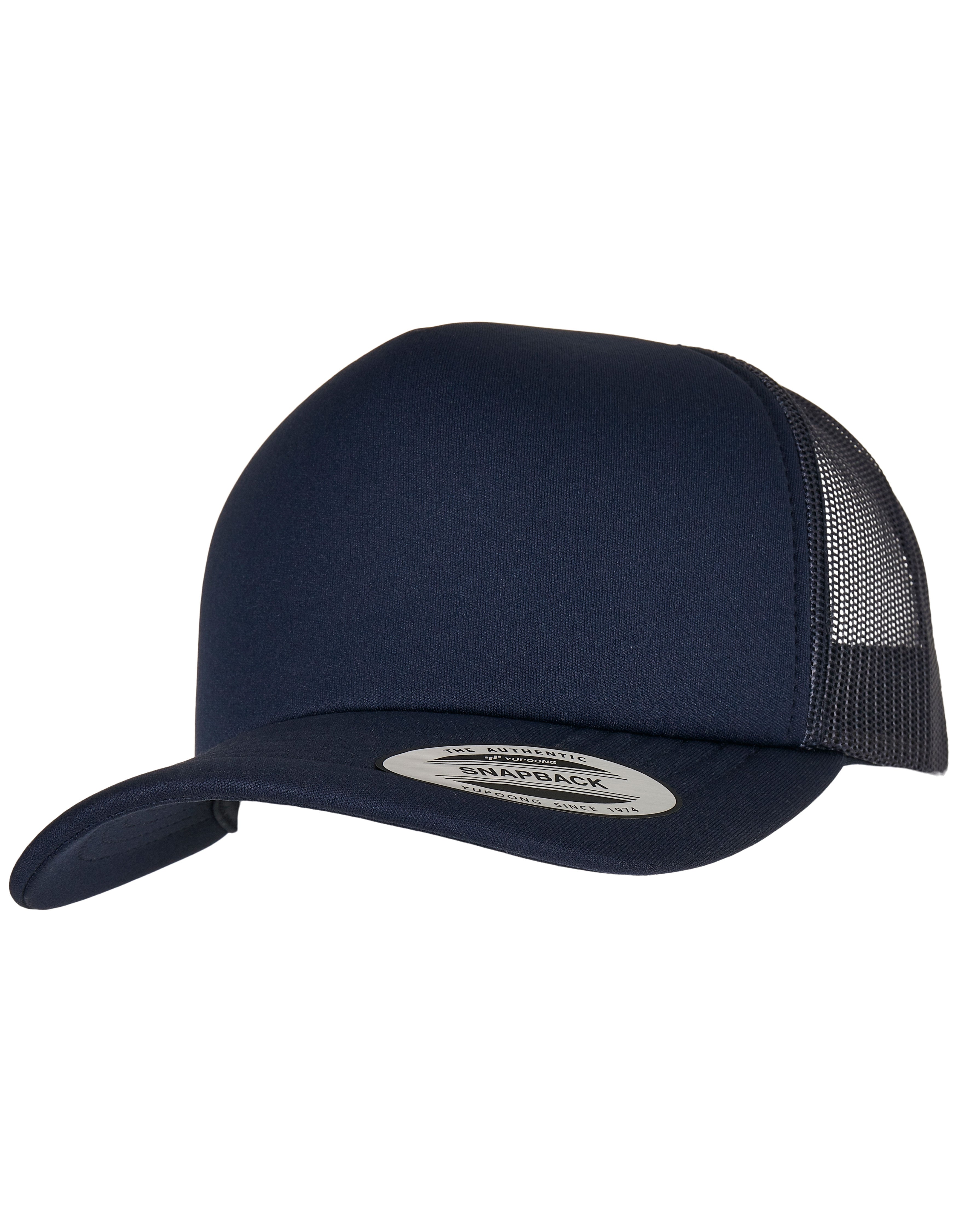 YP Classics® Classic Curved Visor Foam Trucker Cap L-Shop