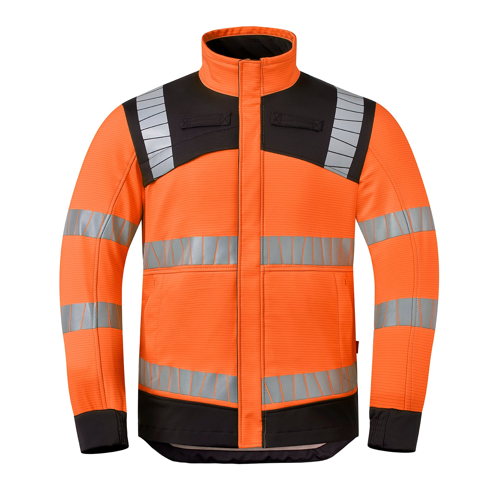 Softshell Jacket HAVEP® Multi Protector+ - high vis orange/charcoal