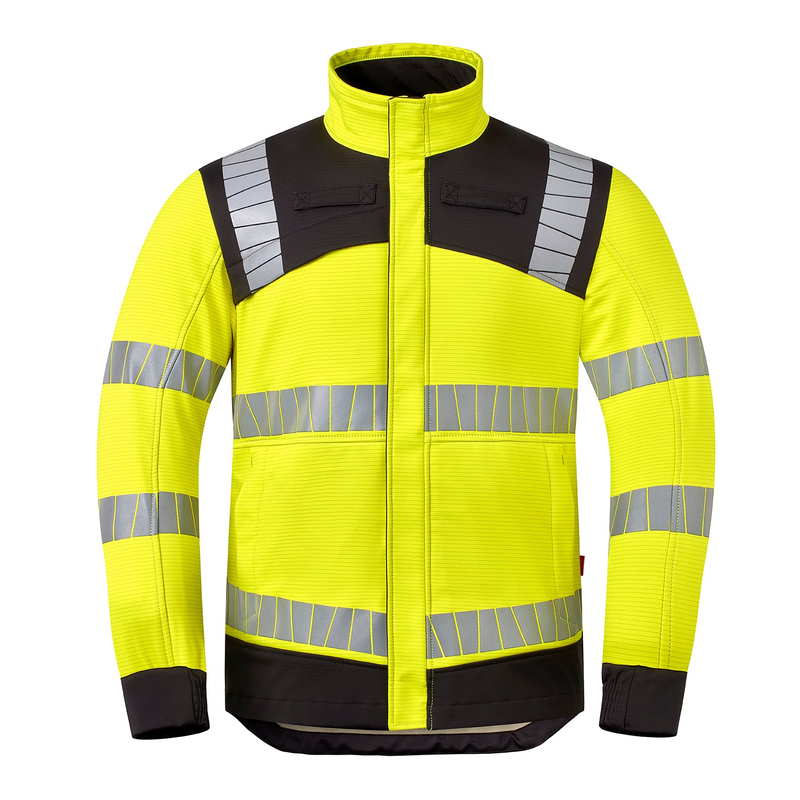 Softshell Jacket HAVEP® Multi Protector+ - high vis yellow/charcoal