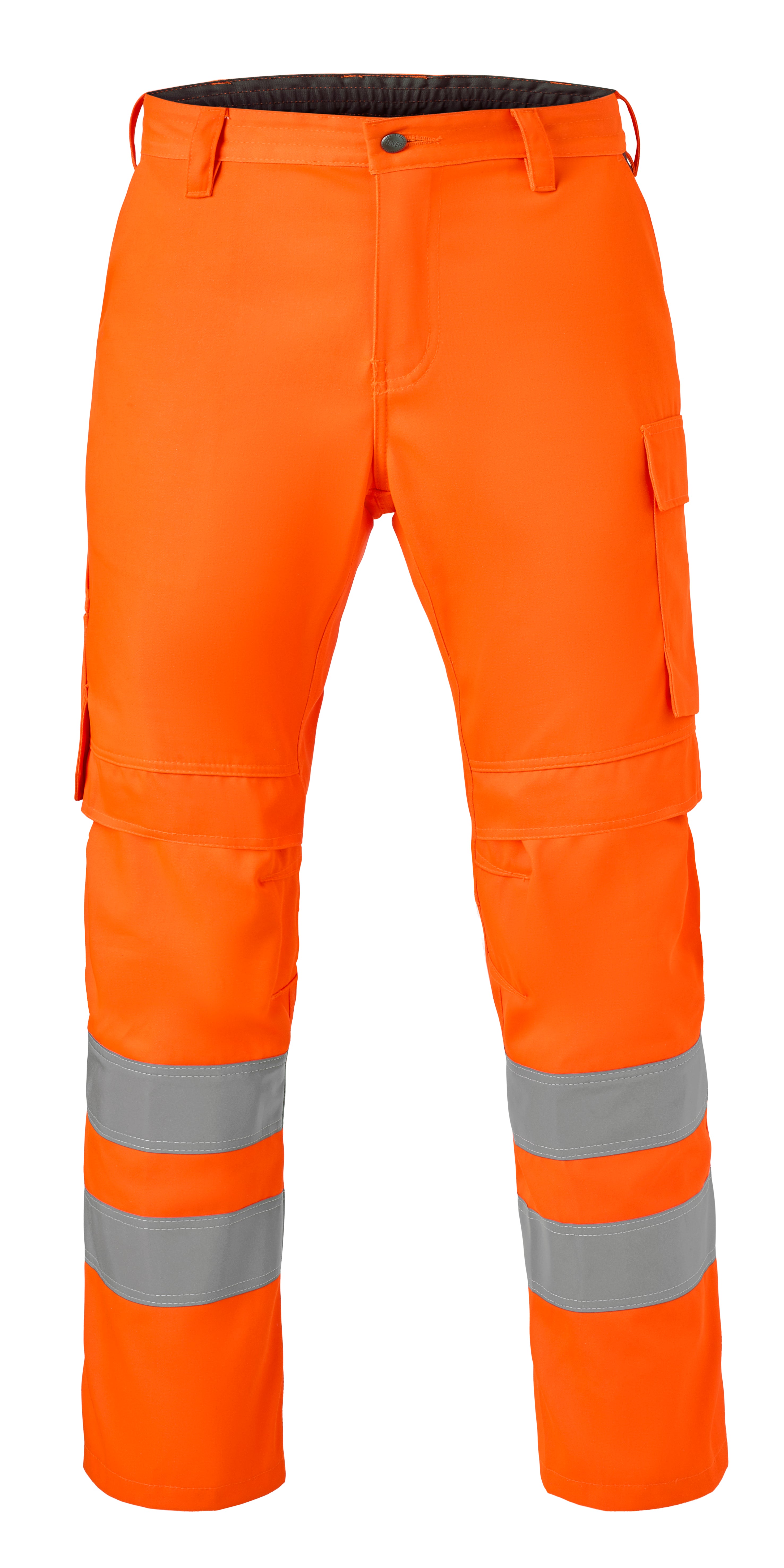 <p>Work Trousers Kneepocket HAVEP® RWS+</p> - high vis orange/charcoal