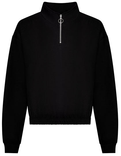 Women´s Cropped 1/4 Zip Sweat L-Shop