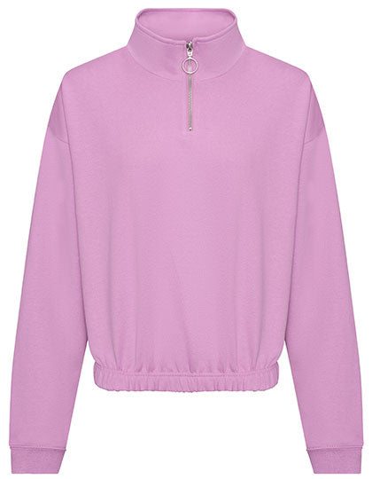 Women´s Cropped 1/4 Zip Sweat L-Shop