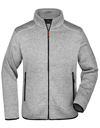 Men´s Knitted Fleece Jacket L-Shop