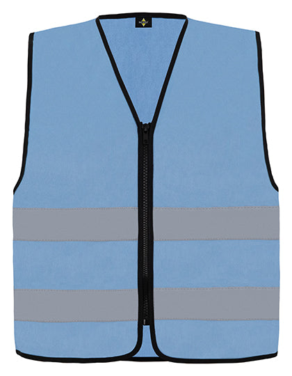 Hi-Vis Safety Vest Cologne With Front Zipper