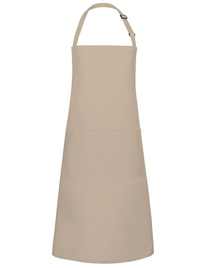 Bib Apron Basic With Pocket And Buckle