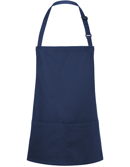 Short Bib Apron Basic With Buckle And Pocket