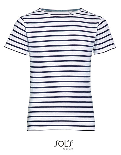 Kids´ Round Neck Striped T-Shirt Miles