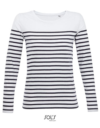 Women´s Long Sleeve Striped T-Shirt Matelot L-Shop