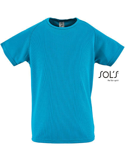 Kids´ Raglan Sleeved T-Shirt Sporty