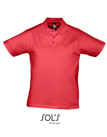 Men´s Jersey Polo Shirt Prescott L-Shop