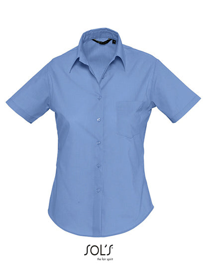 Popeline-Blouse Escape Short Sleeve L-Shop