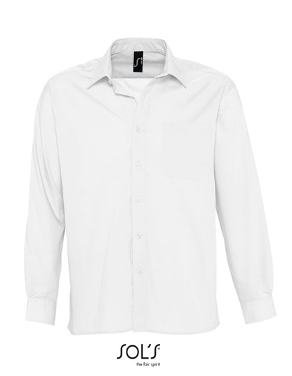 Popeline-Shirt Baltimore Long Sleeve L-Shop