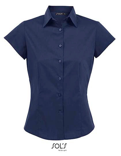 Women´s Stretch-Blouse Excess Short Sleeve L-Shop
