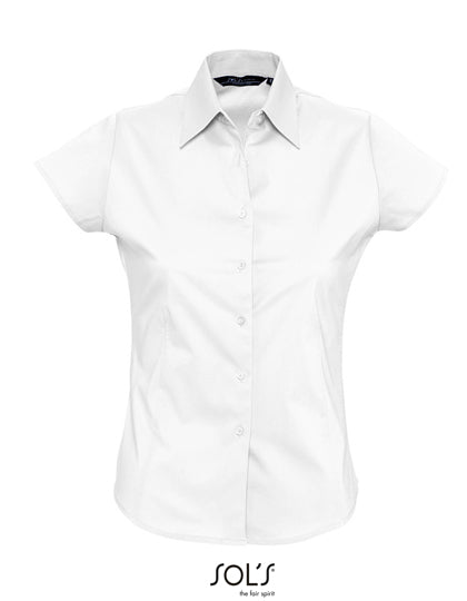Women´s Stretch-Blouse Excess Short Sleeve L-Shop