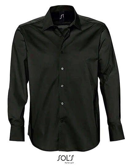 Men´s Stretch-Shirt Brighton Long Sleeve L-Shop