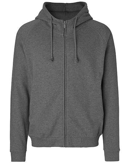 Unisex Hoodie With Hidden Zip L-Shop