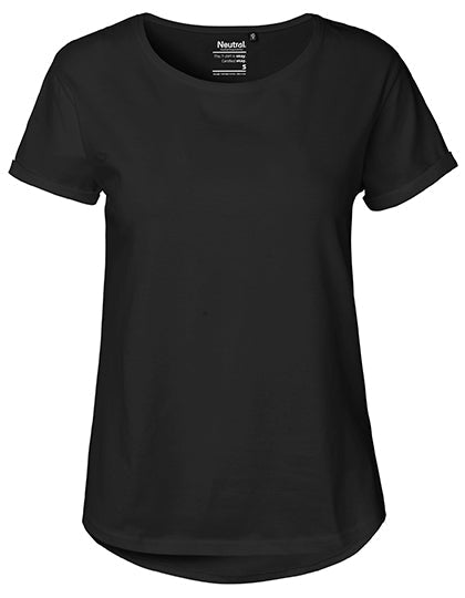 Ladies´ Roll Up Sleeve T-Shirt L-Shop