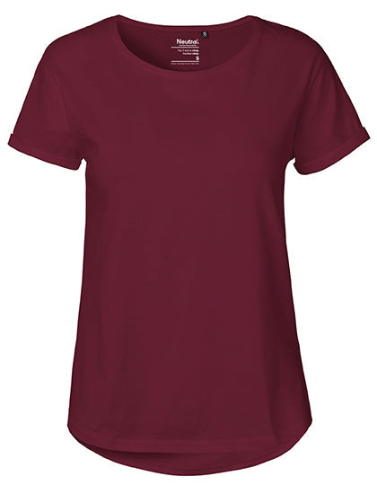 Ladies´ Roll Up Sleeve T-Shirt L-Shop