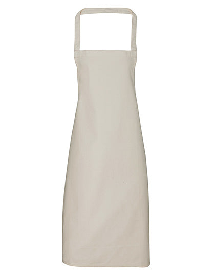 Organic Cotton Bib Apron (No Pocket)